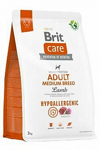 BRIT Care Dog Hypoallergenic Adult Medium Breed Lamb  3kg