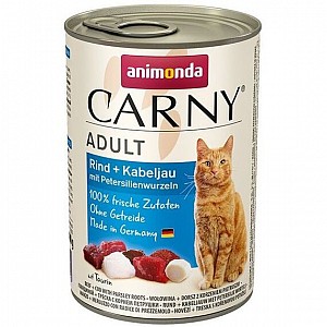 Carny Adult hovězí&treska&petržel 400g