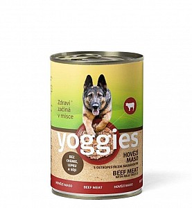 YOGGIES hovězí s ostropestřcem mariánským 400g