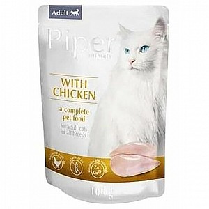 PIPER Cat Adult 100g with Chicken