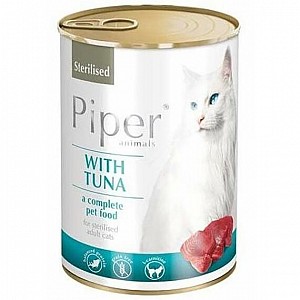 PIPER Cat Sterilised 400g with Tuna