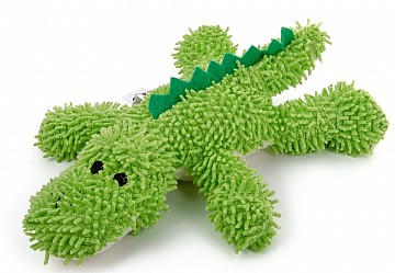Krokodýl mop zelený 30cm