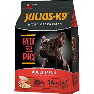 JULIUS K-9 HighPremium Vital Essentials Adult Beef&Rice  3kg
