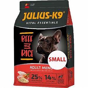 JULIUS K-9 HighPremium Vital Essentials Adult Small Beef&Rice  3kg