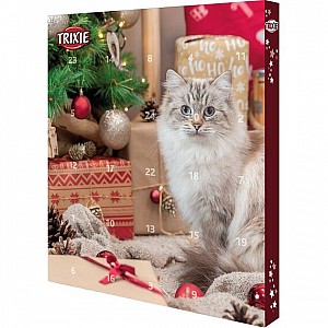 Adventní kalendář pro kočky 30x34×3,5cm Trixie