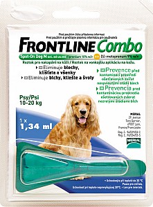 FRONTLINE Combo Spot On Dog 10-20 kg, 1x1,34ml, M