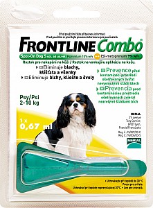 FRONTLINE Combo Spot On Dog 2-10 kg, 1x0,67ml, S