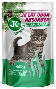 Cat Odor Absorber Green Forest 450g (vůně zelený les)