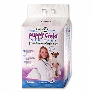 Podložky Puppy Field Sanitary pads 60x90cm 25ks