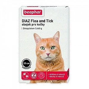 BEAPHAR Diaz Flea & Tick collar for Cats 35cm