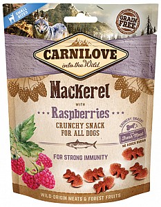 CARNILOVE Soft Snack for all Dog Mackerel with Raspberries 200g