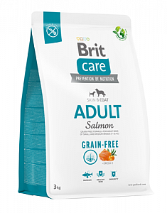 BRIT Care Dog Grain-free Adult Salmon  3kg