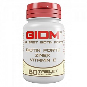 GIOM Na srst Biotin  60tbl