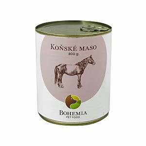 BOHEMIA 800g koňské maso ve vlastní šťávě