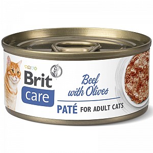 BRIT Care Cat 70g Adult Beef with Olives