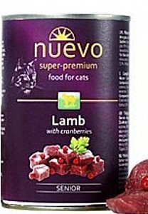 NUEVO Cat Super-Premium 400g Senior Lamb