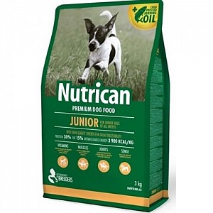 NUTRICAN Premium Dog Food Junior  3kg