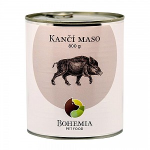 BOHEMIA 800g kančí maso ve vlastní šťávě