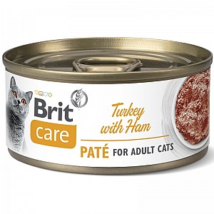 BRIT Care Cat 70g Adult Turkey with Ham