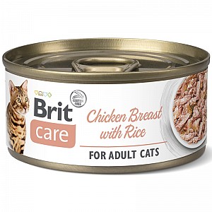 BRIT Care Cat 70g Adult Chicken breast with Rice