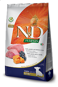 N&D Dog GrainFree Pumpkin Puppy Mini Lamb&Blueberry  800g