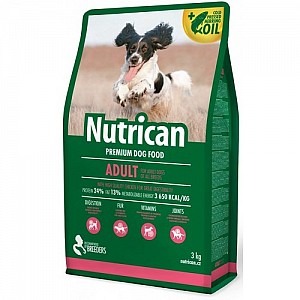 NUTRICAN Premium Dog Food Adult  3kg