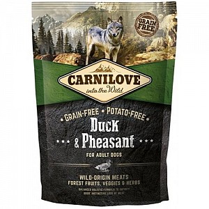 Carnilove Duck&Pheasant for Adult Dogs  1,5kg