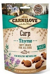 CARNILOVE Soft Snack for all Dog Carp with Thyme 200g