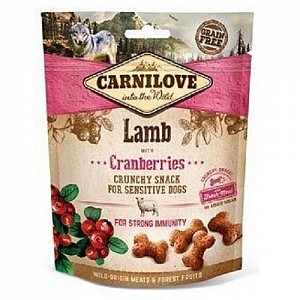 CARNILOVE Soft Snack for all Dog Lamb with Cranberries 200g
