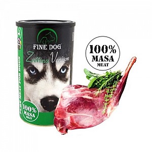 FINE Dog Adult 100% masa zvěřina 1200g
