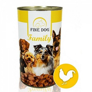 FINE Dog Family drůbeží 1240g