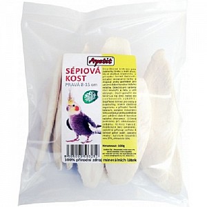 Sépiová kost zlomky mix 100g, přírodní