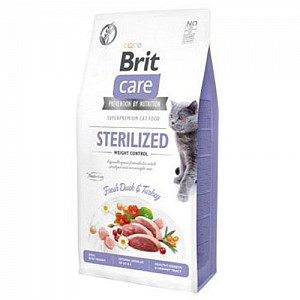 BRIT Care Cat GrainFree Sterilized Weight Control 400g