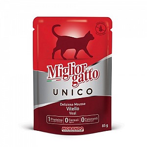 Miglior Gatto Unico 100% Vitello 85g (telecí)