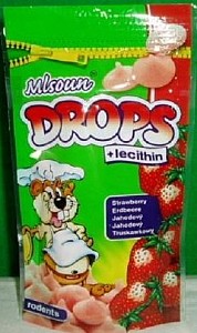 Mlsoun Drops Strawberry (jahoda) 75g
