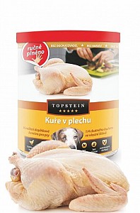 TOPSTEIN Kuře v plechu 830g