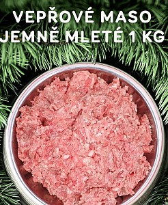Vepřové maso jemné mleté 1kg