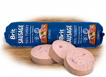 BRIT Sausage 800g Turkey (krůta)