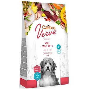 CALIBRA Dog Verve GrainFree Adult Small Chicken&Duck 1,2kg